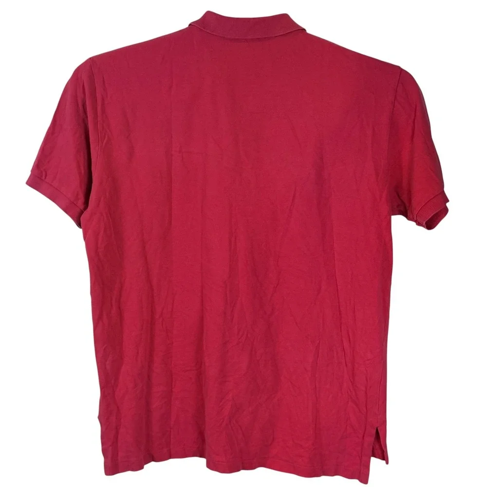 Polo Ralph‎ Lauren Polo Shirt Mens XL Pink Classic Pique Cotton Pony Preppy Baby